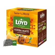 Herbata Ekspresowa Yerba Mate z Mandarynką 20 Organicznych Torebkek LOYD 20864