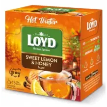Zimowa Rozgrzewająca Herbata Owocowa Słodka Cytryna Miód Winter 15 T. LOYD 34205