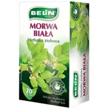 Morwa BIAŁA Herbata ziołowa NATURALNA 20 torebek BELIN 5667