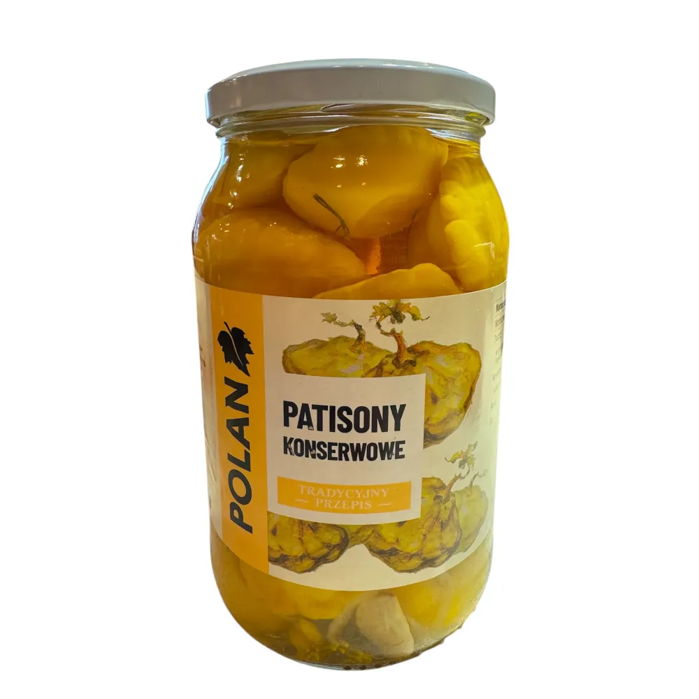 POLAN PATISONY KONSERERWOWE ŻÓŁTE 860g 502