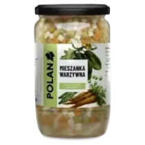 MIX warzyw na sałatkę baza do zup MIESZANKA WARZYWNA 680g POLAN 7310