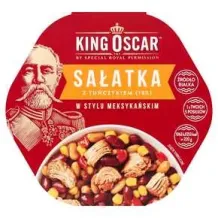 KING OSCAR SAŁATKA Z TUNCZYKIEM MEKSYKANSKA 220 g 8568