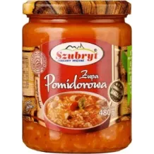 Zupa pomidorowa z ryżem - Bez konserwantów 480 g SZUBRYT 76497
