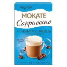 Klasyczny Napój Kawowy Kawa Cappuccino z Pianką + Magnez 160g Mokate 77621