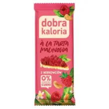 Naturalny Baton Tarta Malinowa z Orzechów Nerkowca Rodzynki Dobra Kaloria 35g 2244