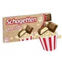 Schogetten Popcorn Czekolada Mleczna o Smaku Popcornu 100g 31905
