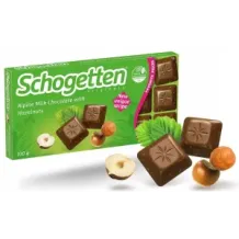 Schogetten CZEKOLADA mleczna z ORZECHAMI 100g 51001