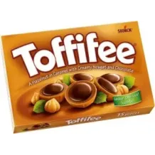 Czekoladki Toffifee 125 g Chrupiący orzech laskowy w karmelu i czekoladzie 7