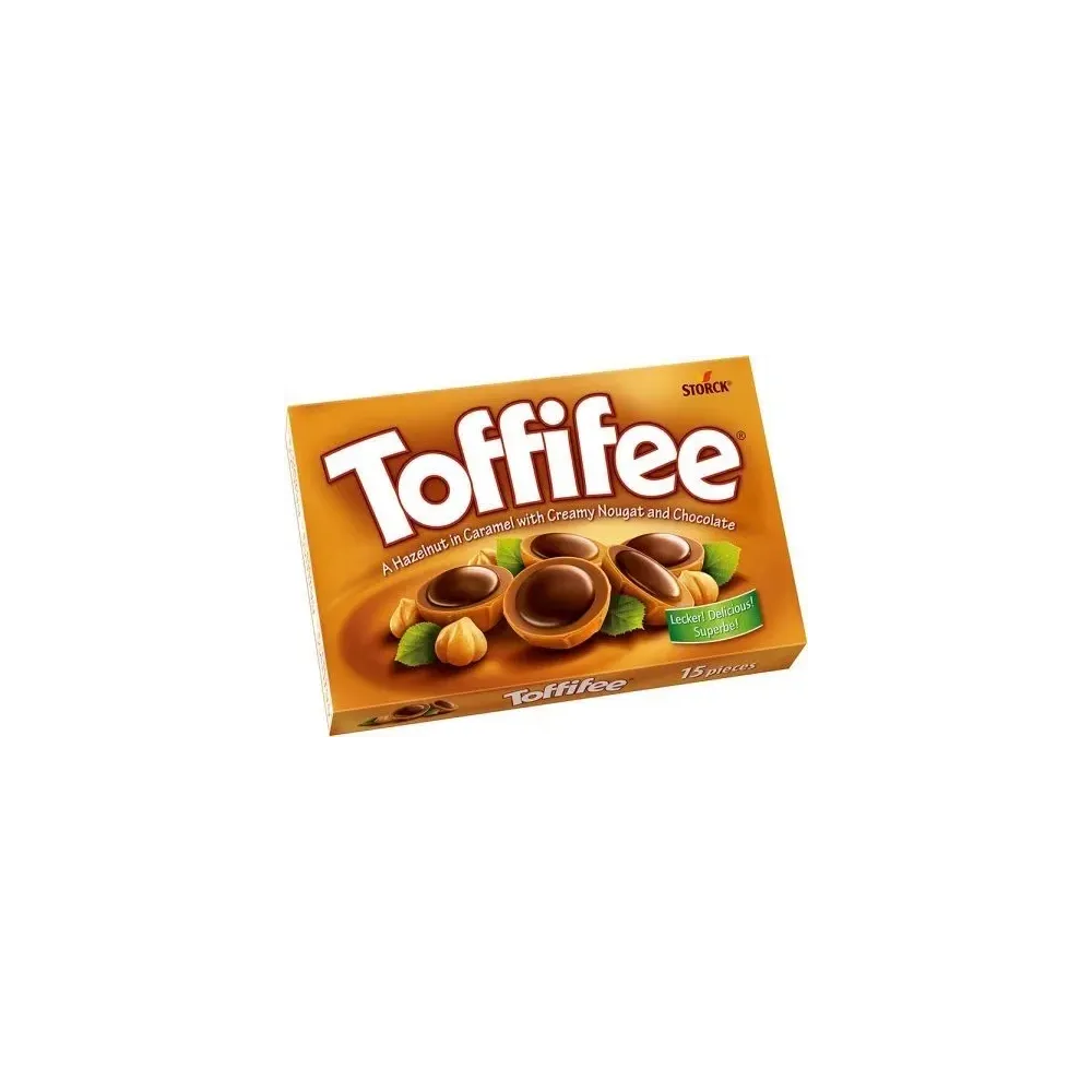Czekoladki Toffifee 125 g Chrupiący orzech laskowy w karmelu i czekoladzie 7