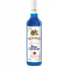 SYROP BARMAŃSKI VICTORIA'S CYMES DO DRINKÓW KAWY DESERÓW BLUE CURACAO 490ml 13