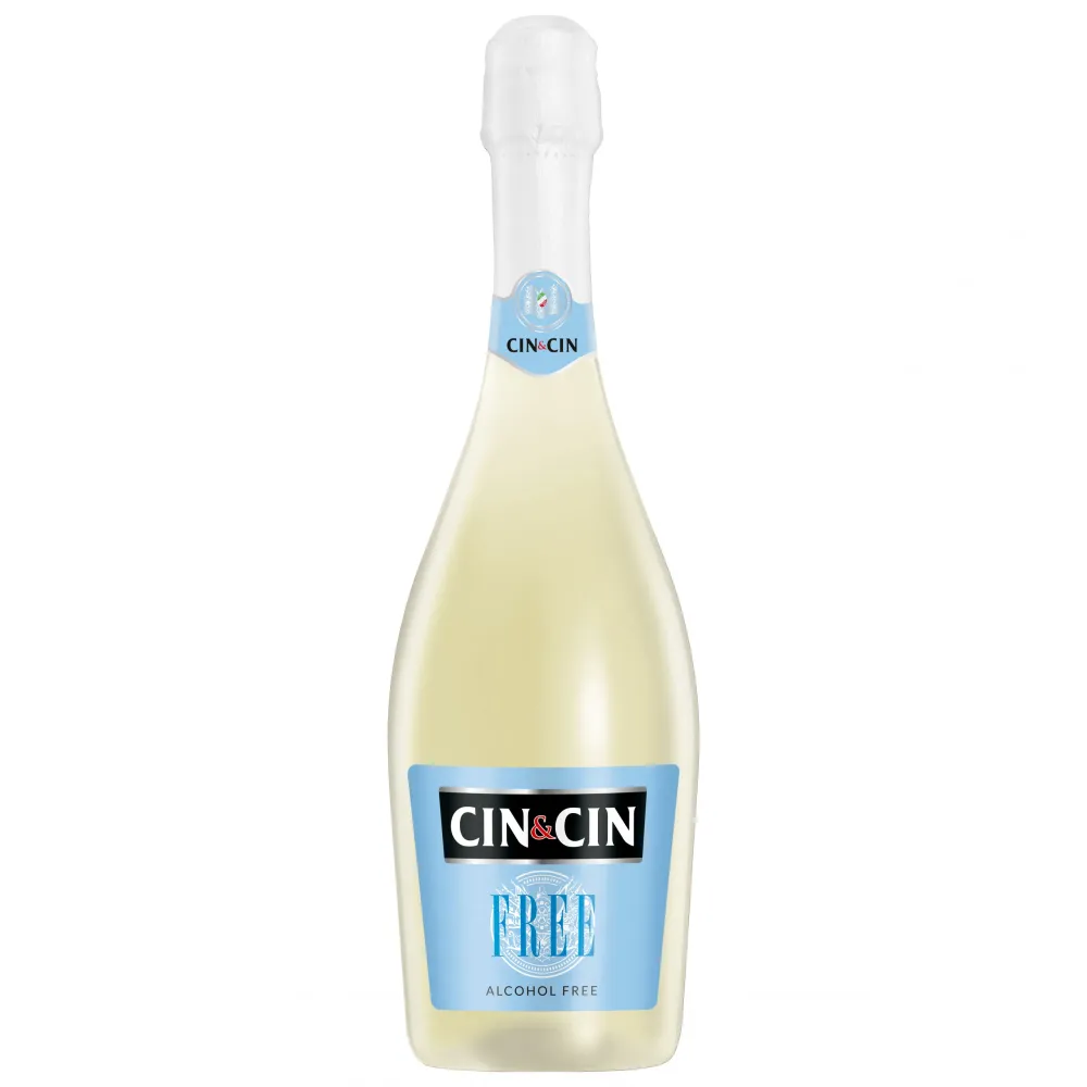 Wino bezalkoholowe CinCin Free białe słodkie 750 ml 2710