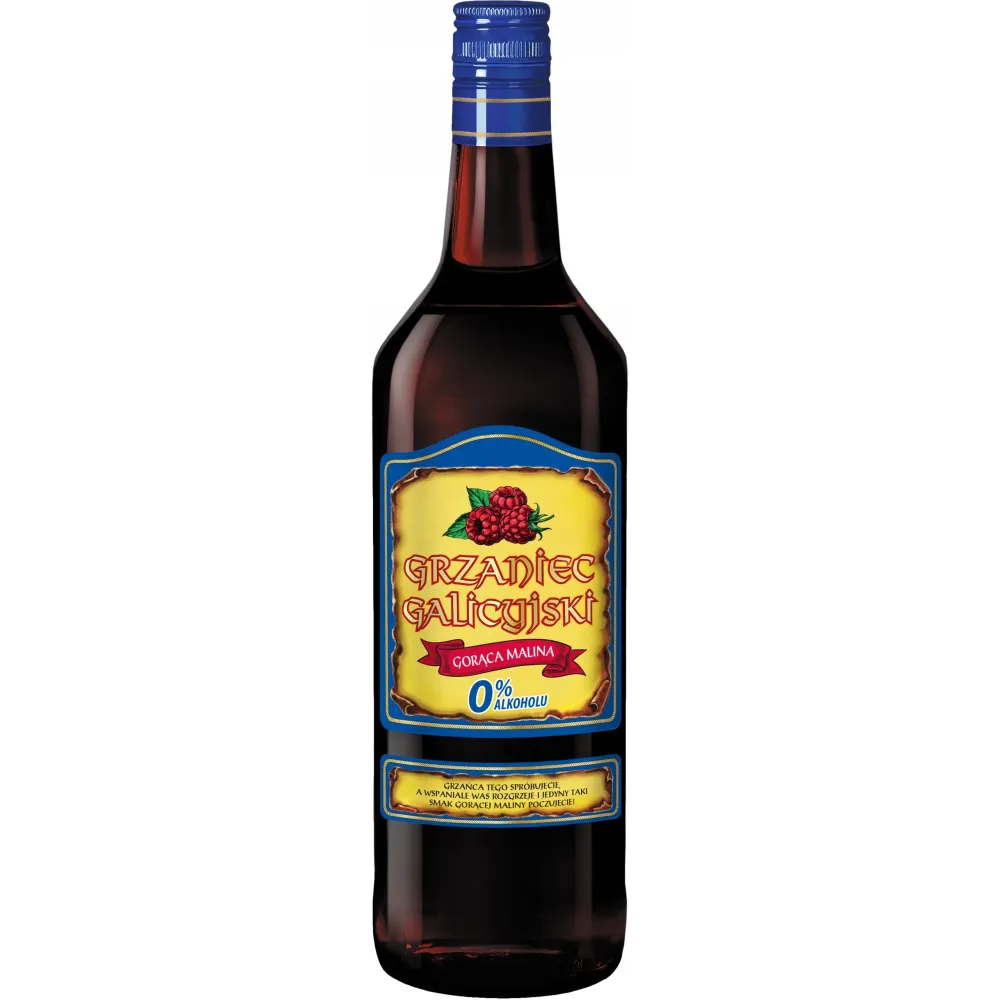 Wino Bezalkoholowe 0% GRZANIEC GALICYJSKI GORĄCA MALINA 1L 36691