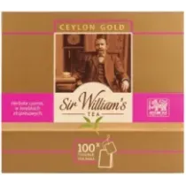 Herbata Sir William's Tea Ceylon Gold 100 torebek 72995
