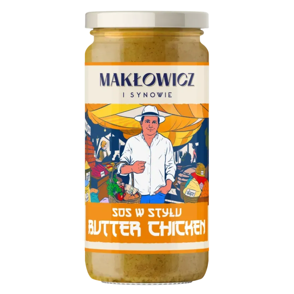 MAKŁOWICZ I SYNOWIE SOS W STYLU BUTTER CHICKEN 400G 30749