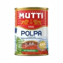 MUTTI POMIDORY KROJONE Z BAZYLIĄ 400G 70423