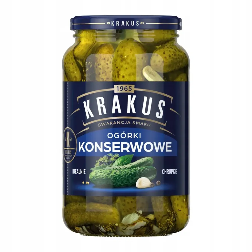 KRAKUS OGÓRKI KONSERWOWE 920G