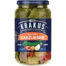 KRAKUS OGÓRKI KONSERWOWE KASZUBSKIE 870G