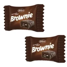 VOBRO CUKIERKI NADZIEWANE O SMAKU BROWNIE W CZEKOLADZIE 250g LUZ