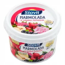 STOVIT MARMOLADA 240G RÓŻA KUBEK