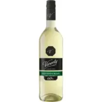 MERLOT WINO BEZALKOHOLOWE BIAŁE PÓŁSŁODKIE 750ML