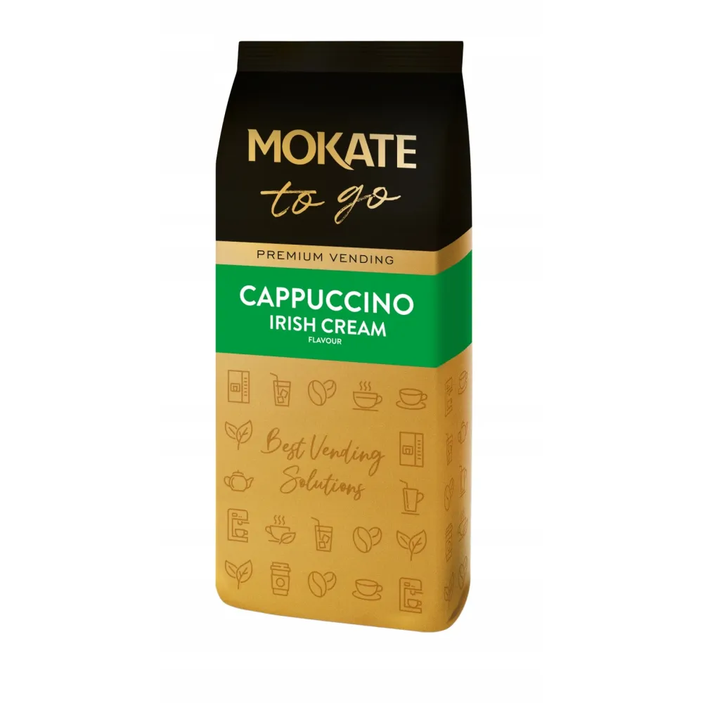Cappuccino Irish Cream Mokate 1kg Premium Vending
