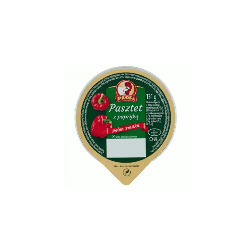 Pasztet z papryką PROFI 131 g