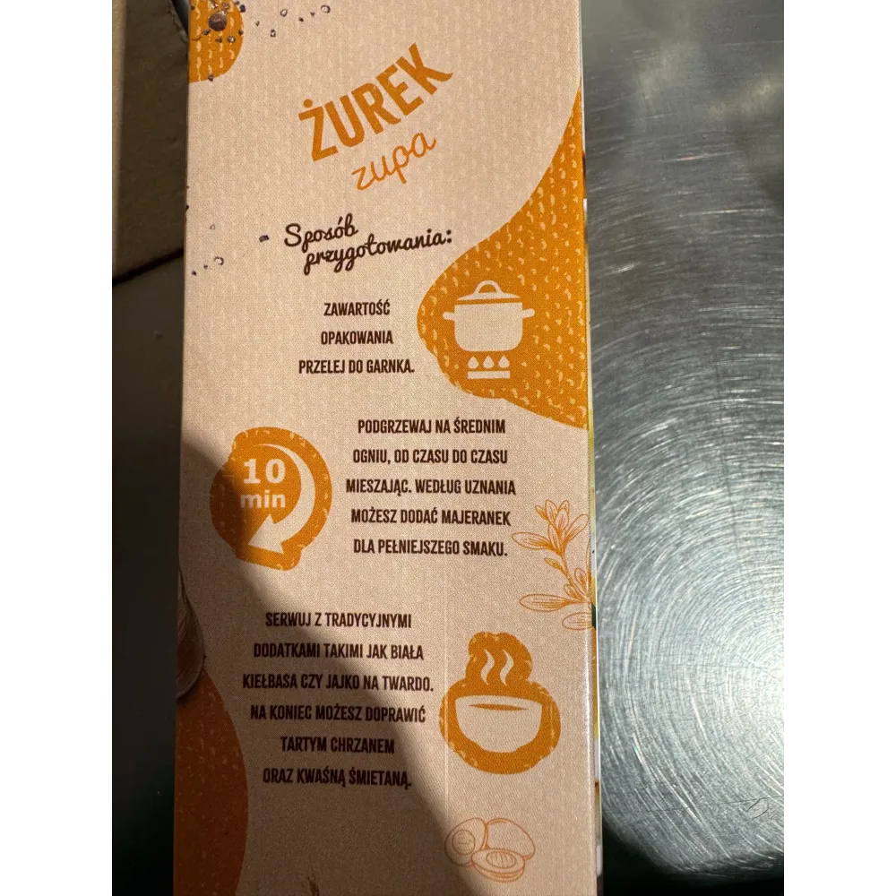 HORTEX 1L ZUPA ŻUREK karton