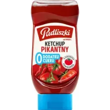 PUDLISZKI KETCHUP ZERO CUKRU PIKANTNY 440G