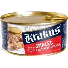 KRAKUS KONSERWA SMALEC Z BOCZKIEM I CEBULKĄ 300G