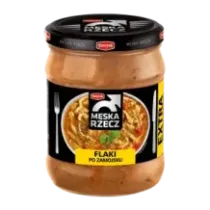 STOCZEK MĘSKA RZECZ FLAKI PO ZAMOJSKU 930G