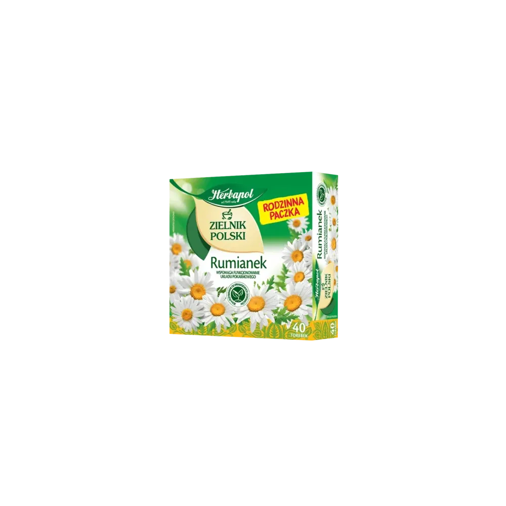 Herbapol Herbata ziołowa Zielnik Polski - Rumianek 40tb