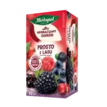Herbapol Herbata owocowa Herbaciany Ogród - Prosto z lasu 20 torebek