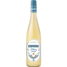 DOBROŃSKI CYDR JABŁKOWY Z BRZOSKWINIĄ 0% 750ML