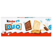 KINDER DUO -KRUCHE CIASTECZKA CZEKOLADOWE 12 SZTUK 150G