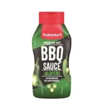 Podravka Pikantny sos barbecue z papryką jalapeno 345 g