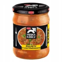 STOCZEK MĘSKA RZECZ DANIE PULPETY W SOSIE POMIDOROWYM 500G