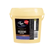 FAN&JOY JAGODOWE KULKI ŻELOWE 1 KG bubble tea Fanex