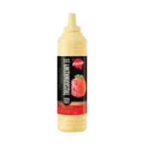 Fanex SOS DESEROWY TRUSKAWKOWY 900 G słodka polewa do lodów deserów