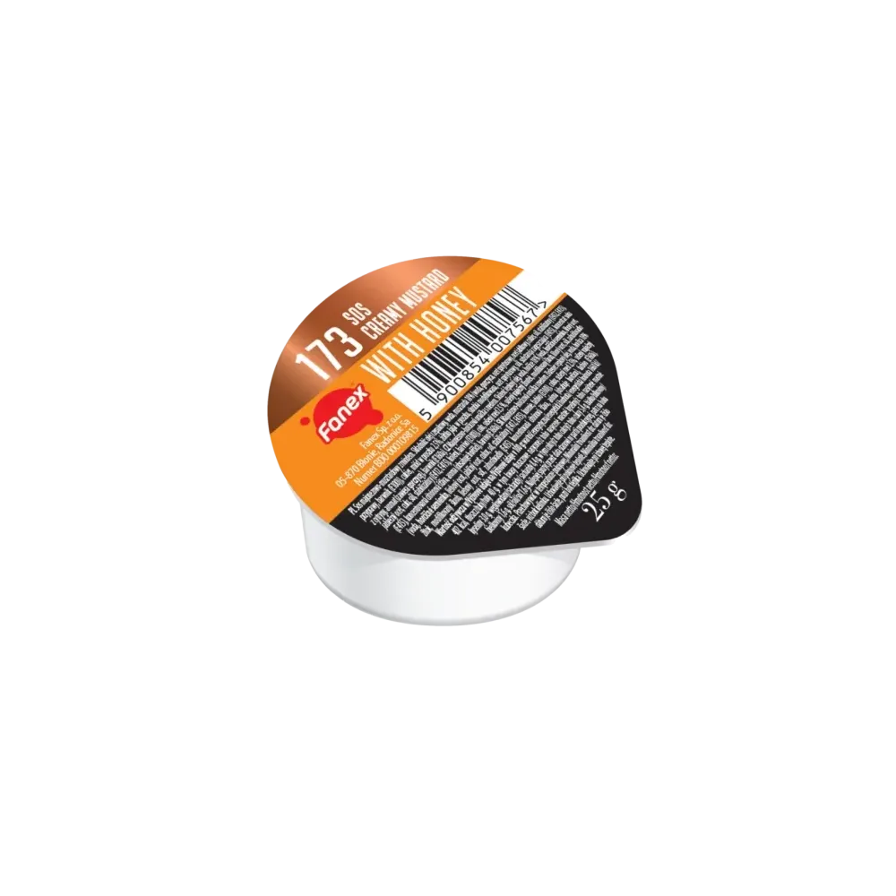 Fanex SOS musztardowy z miodem 25 G X 48 bez konserwantów 05.10.2025