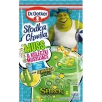 DR.OETKER Muss z kuleczkami mussującymi o smaku lemoniady i kaktusa 34 g