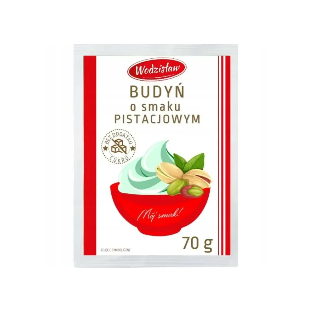Budyń o Smaku Pistacjowym z Erytrytolem 70 g - Wodzisław