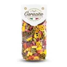 Kolorowy Makaron Serduszka 250g Carazita 6 smaków
