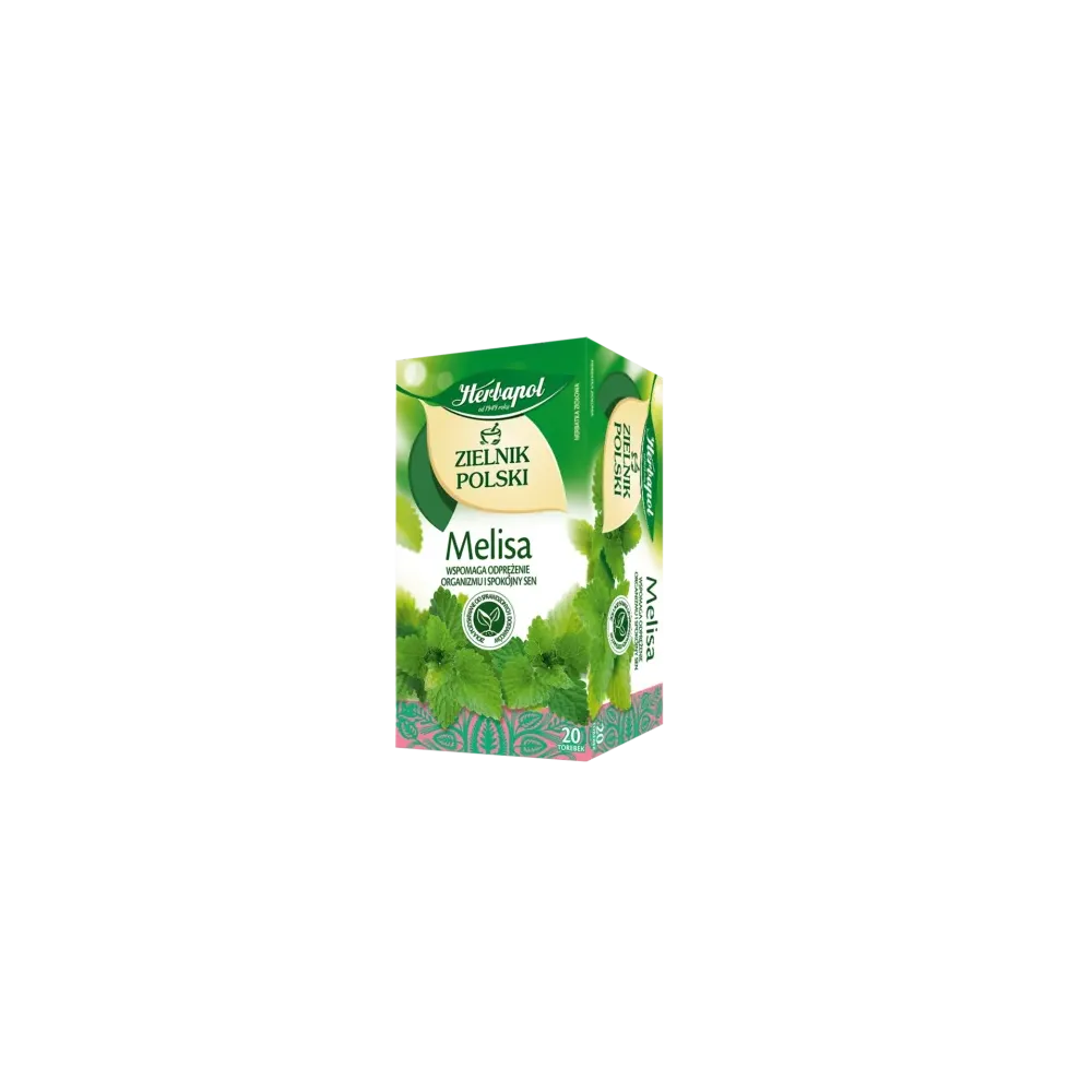 MELISA ZIELNIK POLSKI herbata herbatka ziołowa HERBAPOL 20 TOREBEK