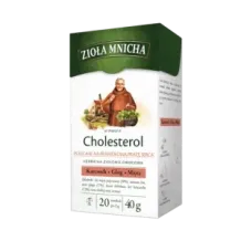 HERBATA ZIOŁA MNICHA na cholesterol ziołowa 20 TOREBEK