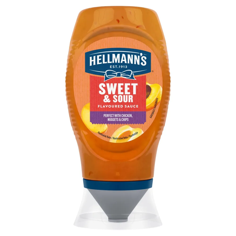 HELLMANS SOS SŁODKO KWAŚNY 250ML