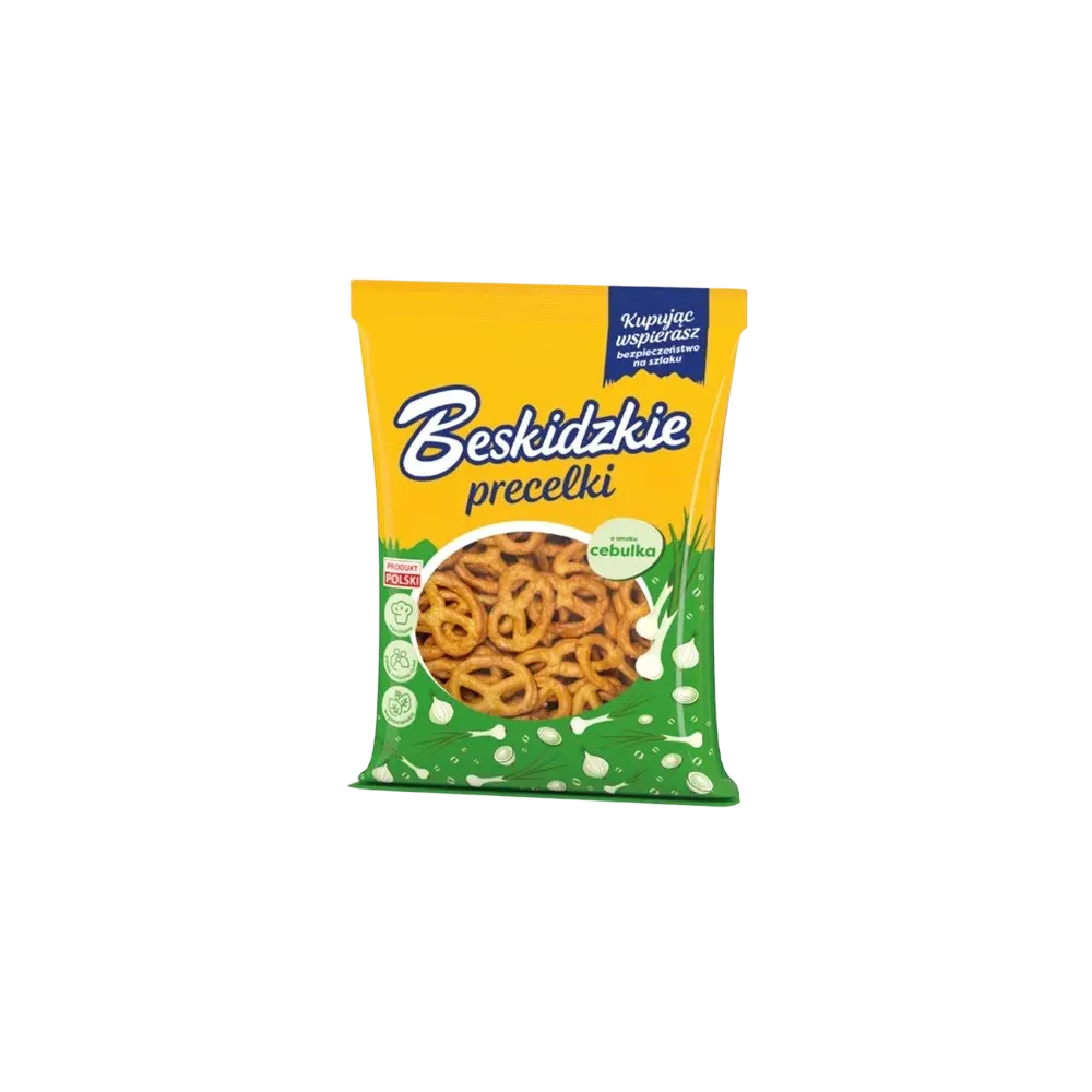 Beskidzkie Precelki o smaku cebulki 120g