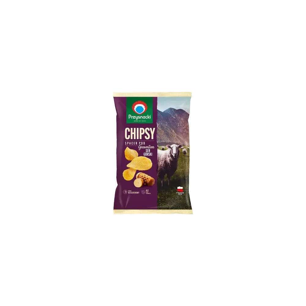Przysnacki Chipsy ser górski 130 g