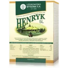 Lecznicza woda mineralna Henryk  5l UZDROWISKO WYSOWA uszkodzony karton