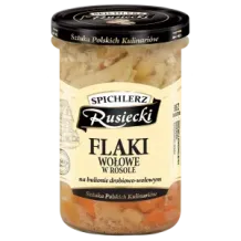 FLAKI WOŁOWE W ROSOLE SPICHLERZ RUSIECKI 470 g PAMAPOL