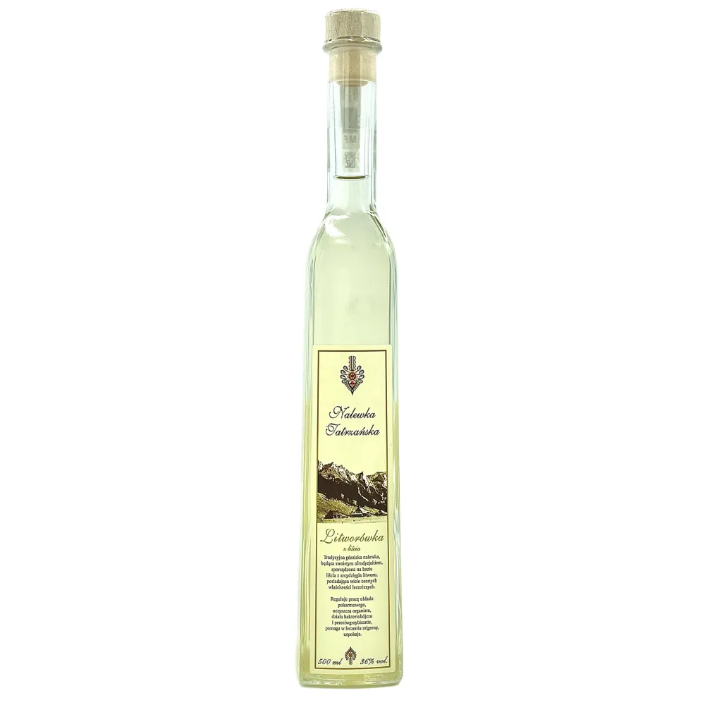 Nalewka Tatrzańska Litworówka z liścia 500 ml